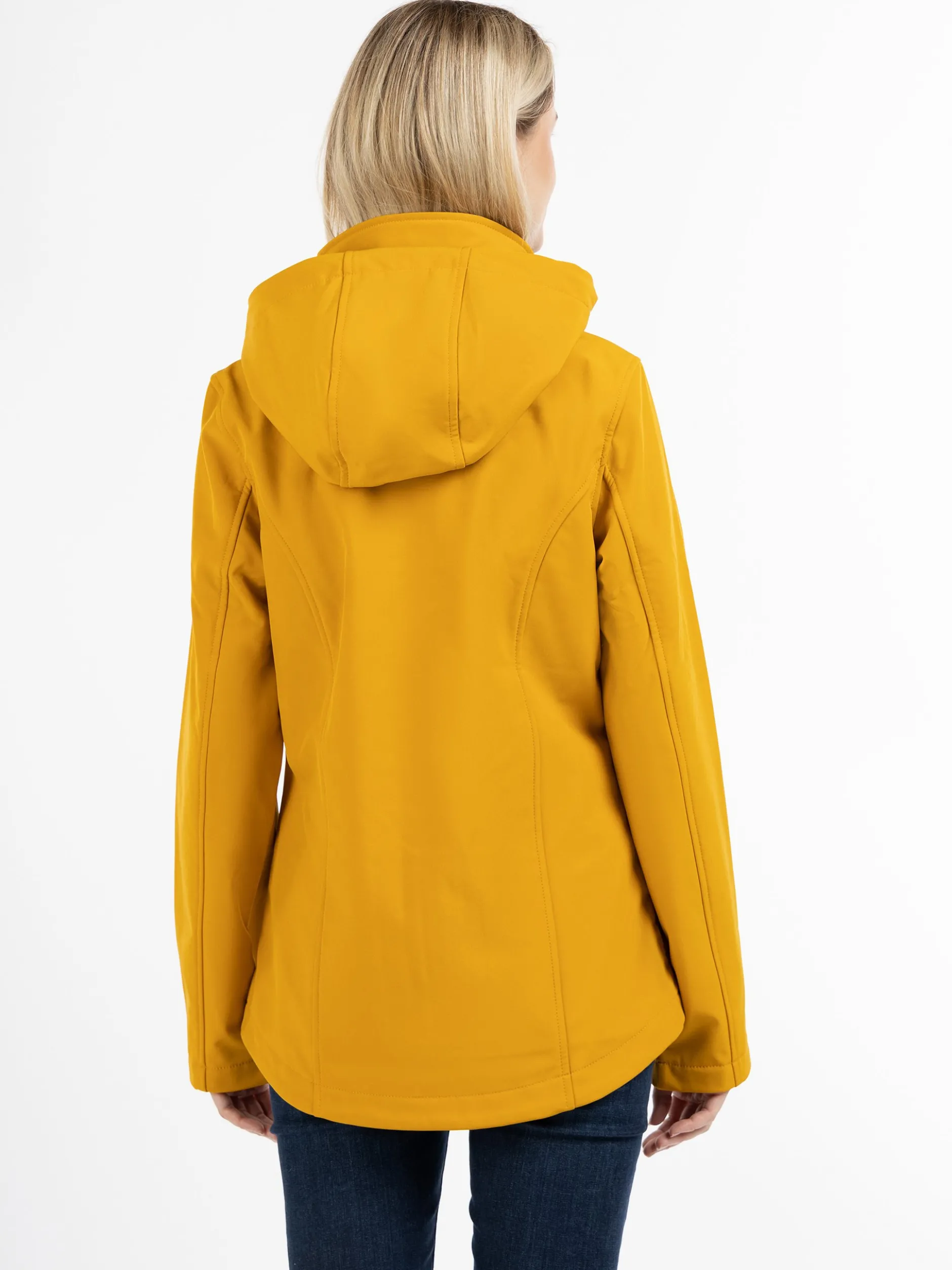 ICEBOUND Damen Softshelljacke in gelb