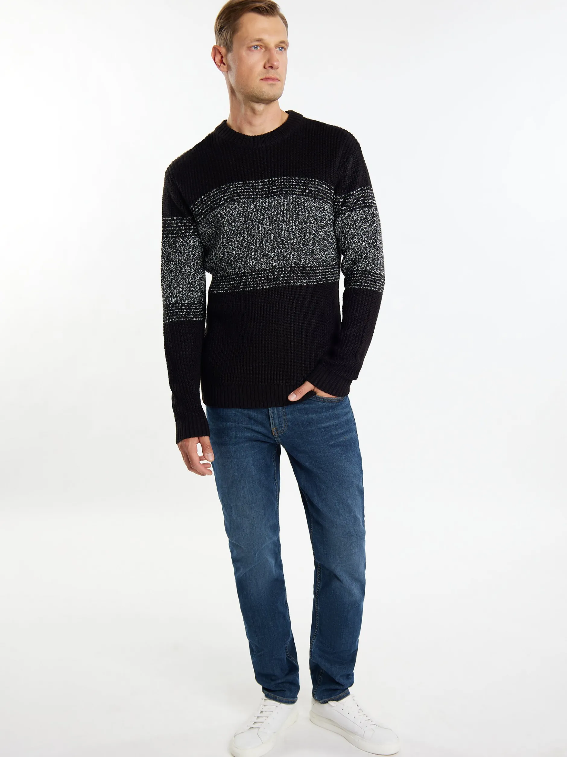 ICEBOUND Herren Pullover in schwarz