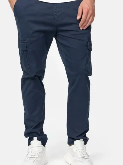 Indicode Herren Cargohose - Broadwick in marine