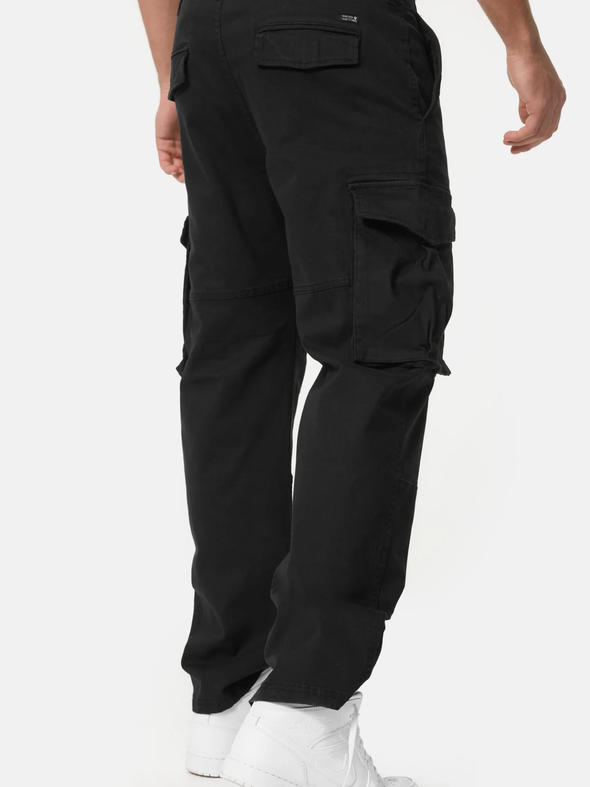 Indicode Herren Cargohose - INMauricio in schwarz