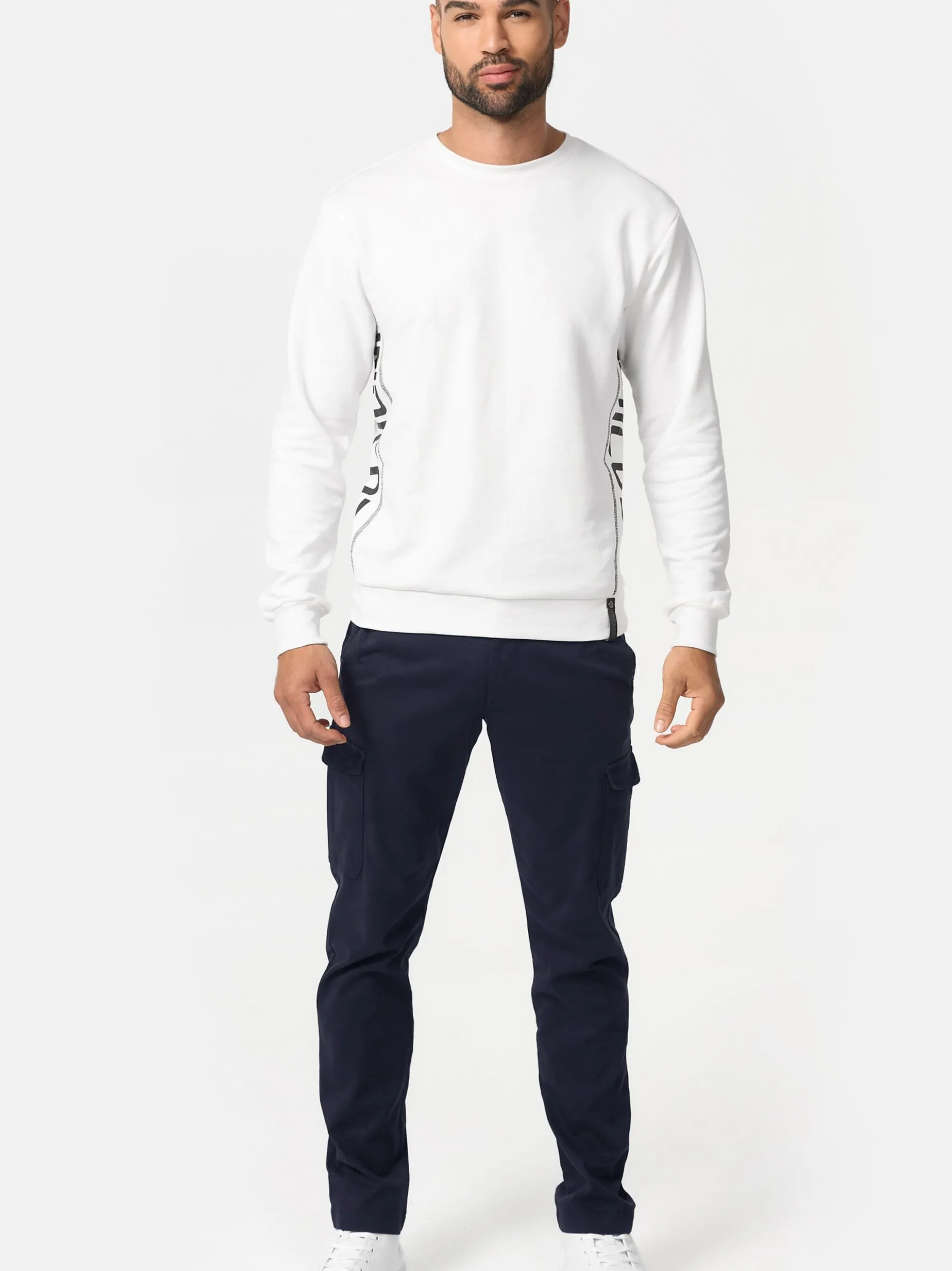 Indicode Herren Cargohose - INWalmie in marine