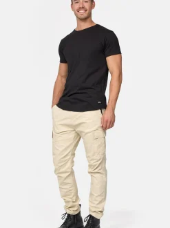 Indicode Herren Cargohose - Mathews in beige sand