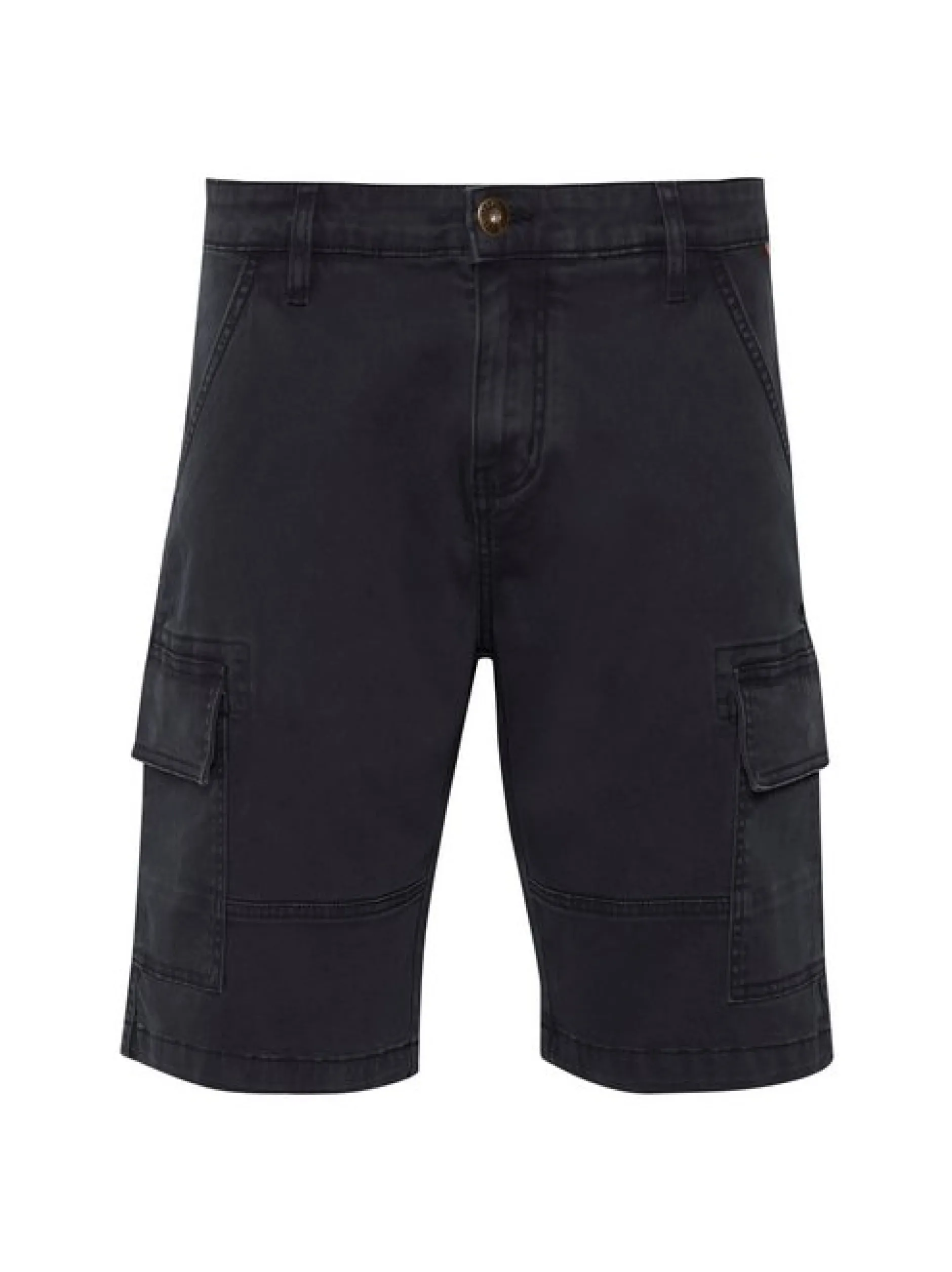 Indicode Herren Cargoshorts - IDBrom in schwarz