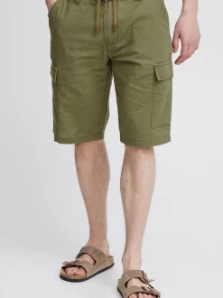 Indicode Herren Cargoshorts - IDMosato in oliv