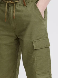 Indicode Herren Cargoshorts - IDMosato in oliv