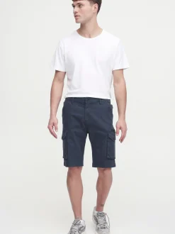 Indicode Herren Cargoshorts - IDRonjo in marine