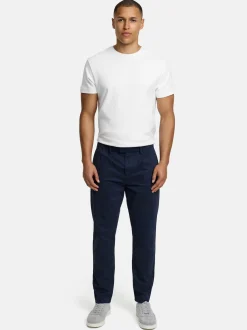 Indicode Herren Chinohose - Ignazo in marine