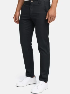 Indicode Herren Chinohose - INDanina in schwarz