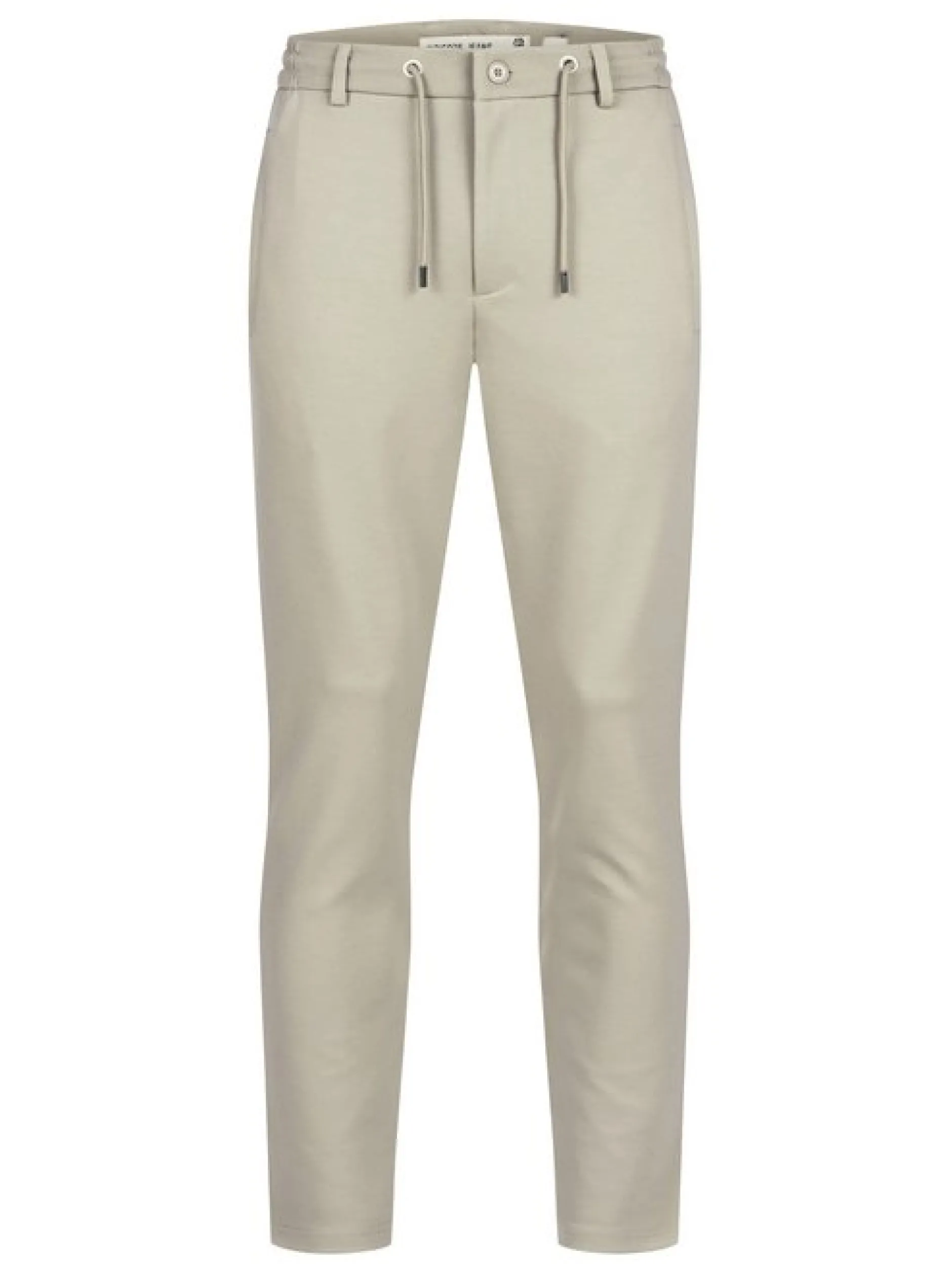 Indicode Herren Chinohose - INNezzo String Pant in beige grau