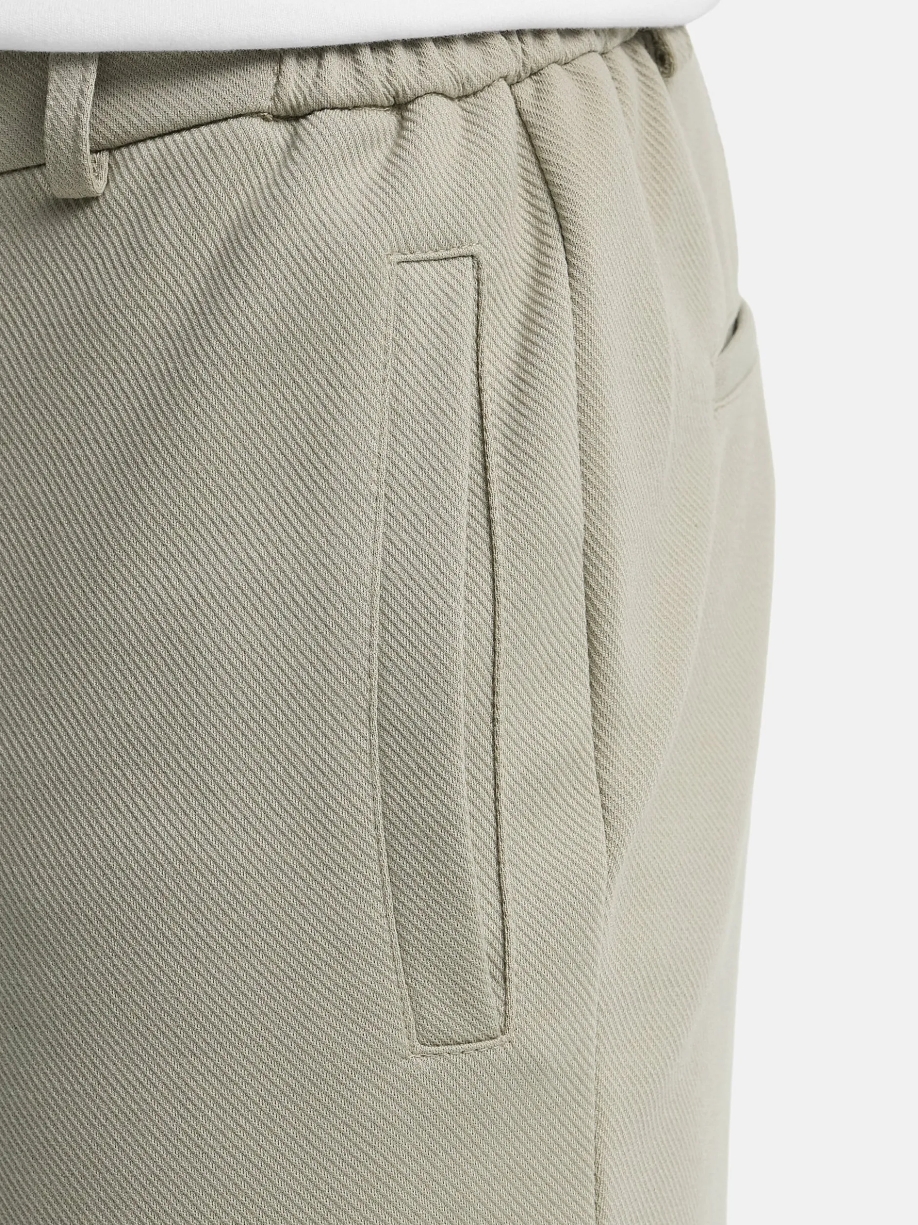 Indicode Herren Chinohose - INNezzo String Pant in beige grau