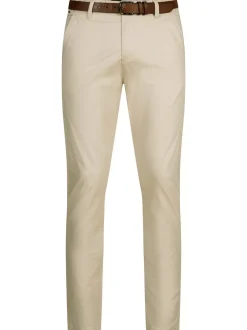 Indicode Herren Chinohose - INPilli in beige sand