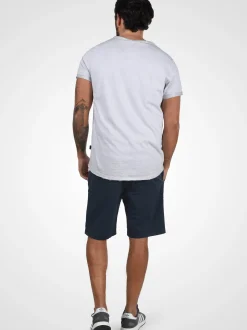 Indicode Herren Chinoshorts - IDAbbey in marine