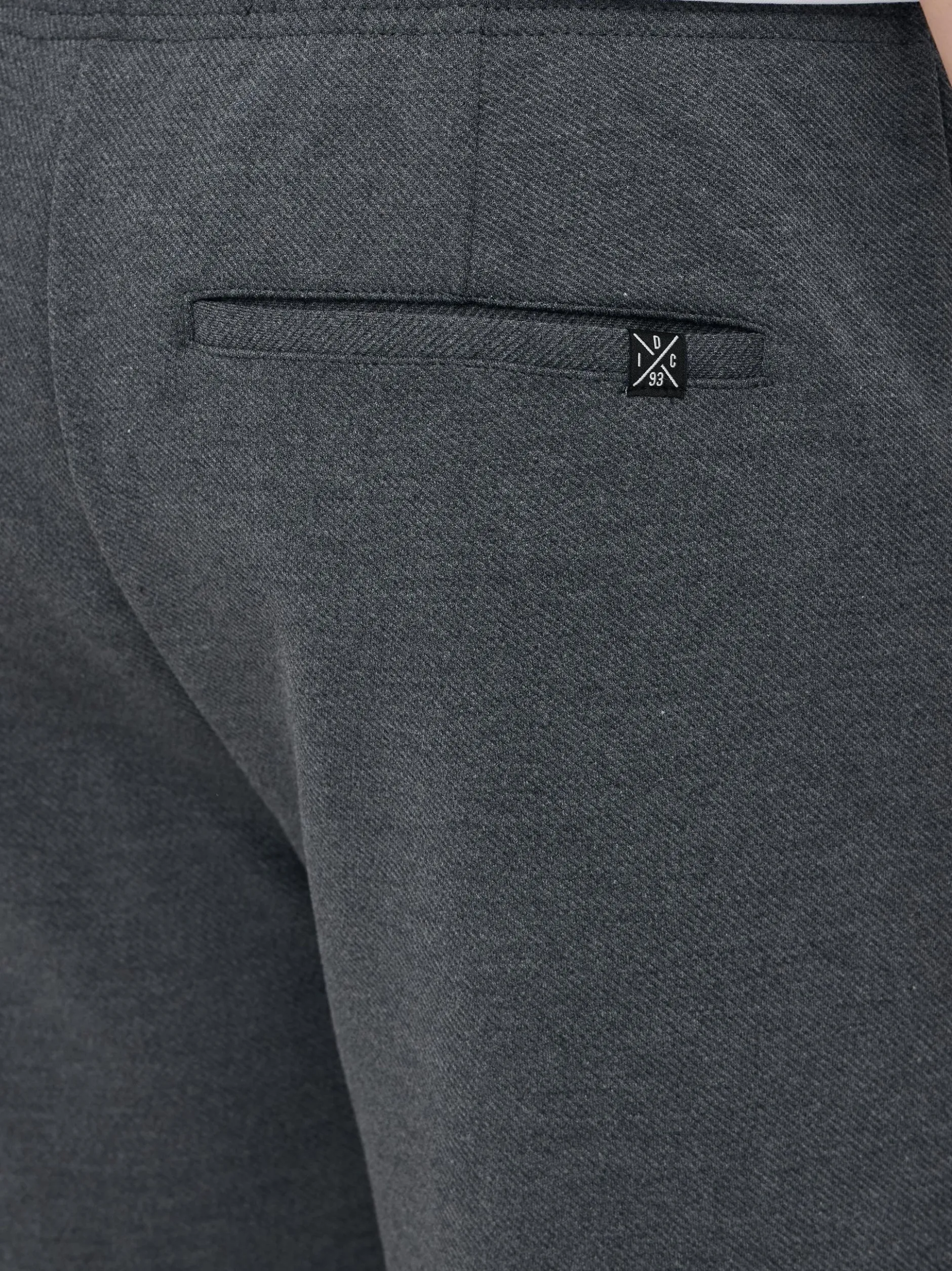 Indicode Herren Chinoshorts - IDCowsol in anthrazit