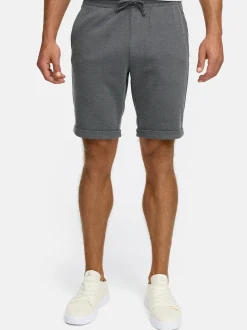 Indicode Herren Chinoshorts - INTovey in anthrazit