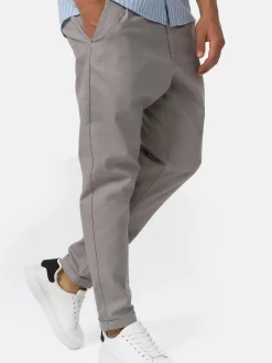 Indicode Herren Hose - Cunningham in hellgrau grau