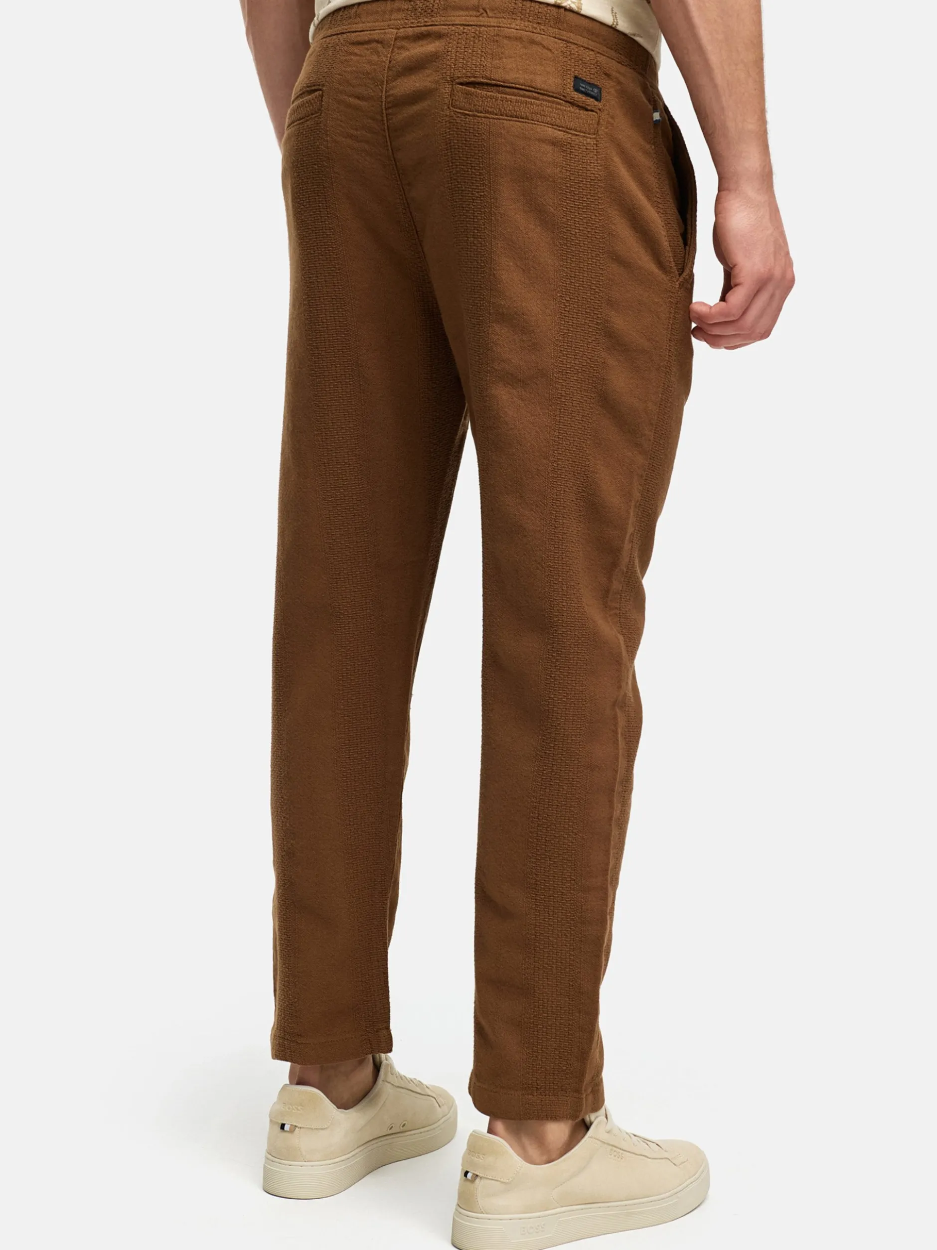 Indicode Herren Hose - INIndie in vanille braun