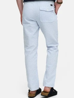 Indicode Herren Hose - INWebb in blau braun