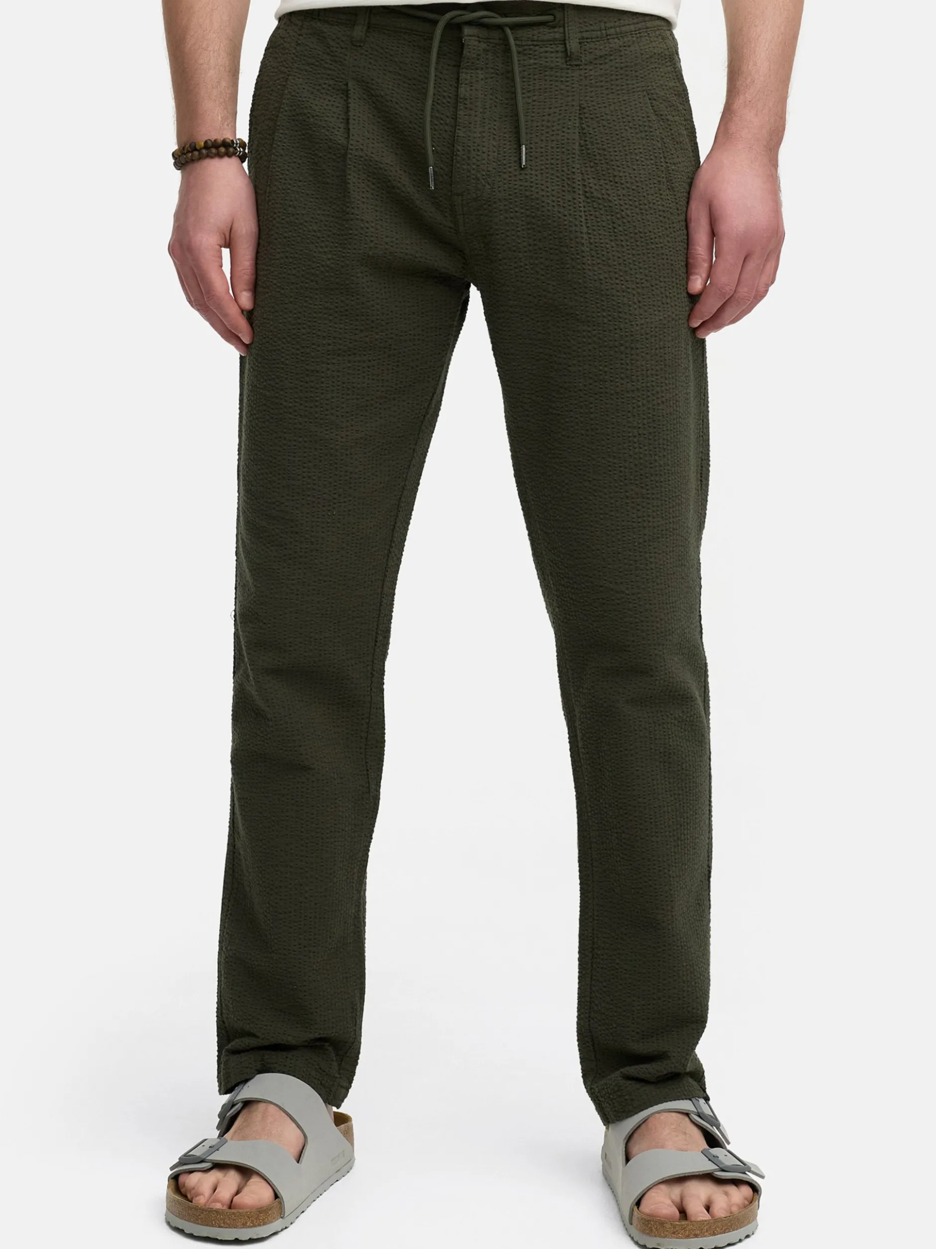 Indicode Herren Hose - INWebb in khaki