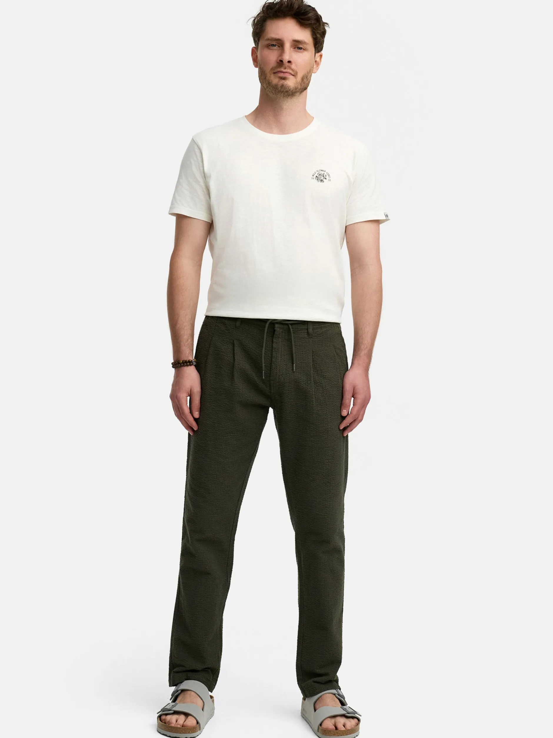 Indicode Herren Hose - INWebb in khaki