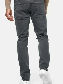 Indicode Herren Jeanshose - INSamario in anthrazit grau
