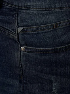 Indicode Herren Jeansshorts - IDQuentin in blau