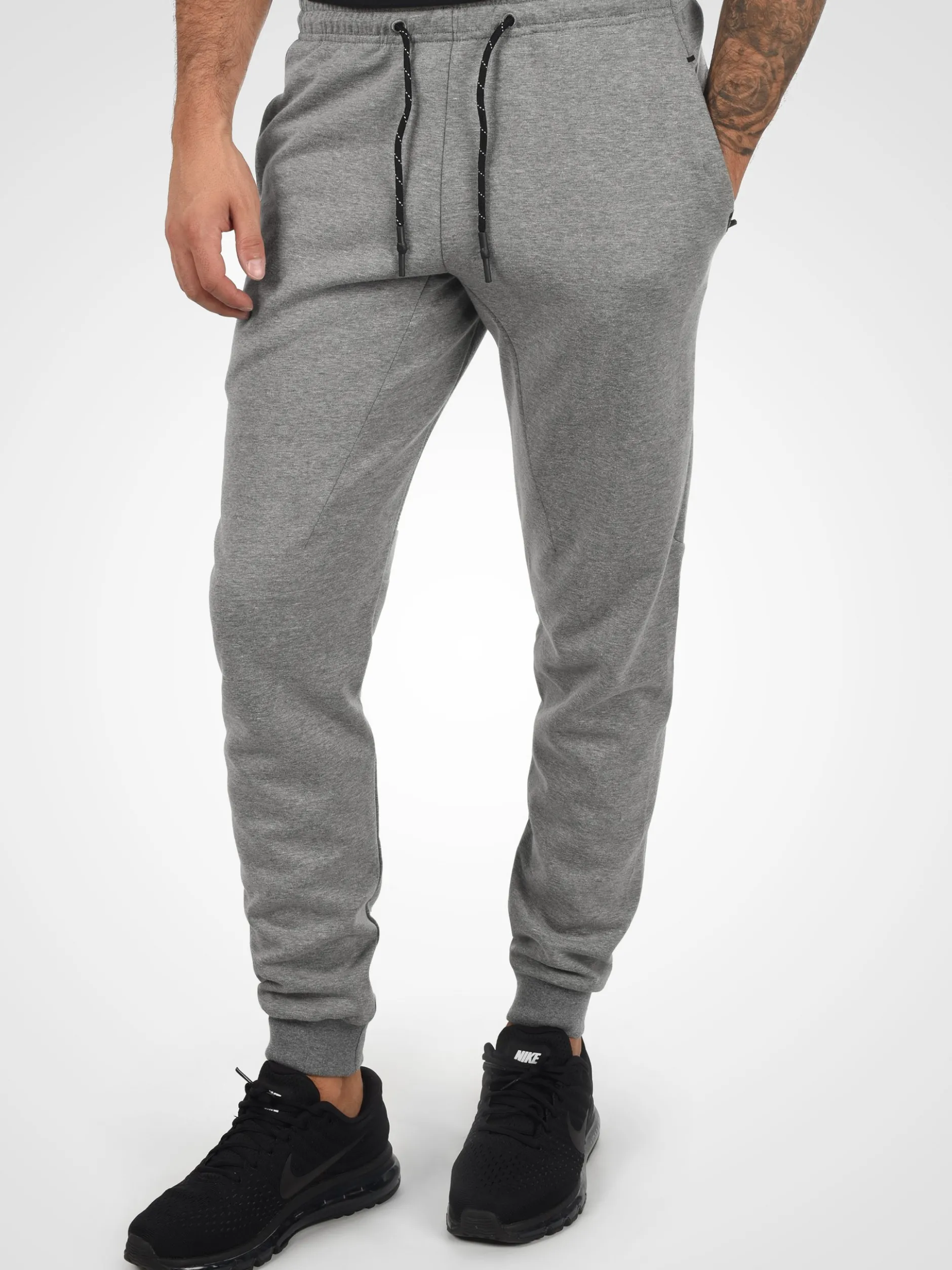 Indicode Herren Jogginghose - IDNapanee in grau