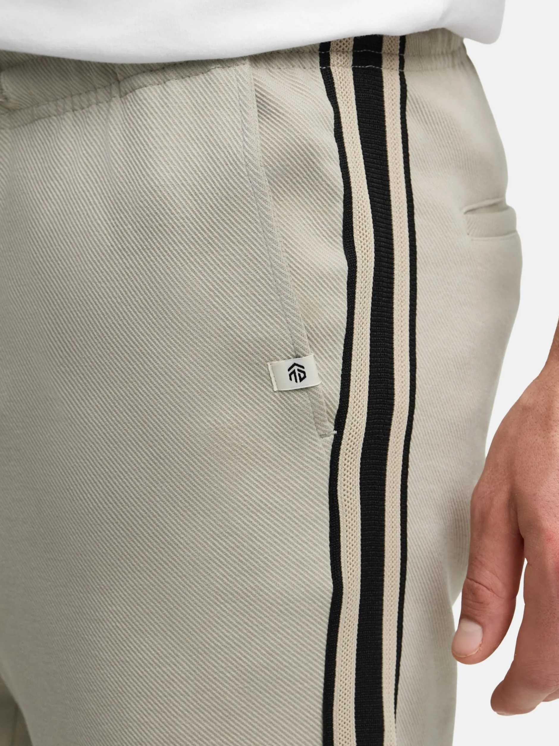Indicode Herren Jogpants - INCowell in beige grau