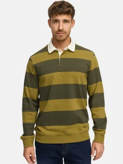 Indicode Herren Langarmshirt - INDinaro in grün mehrfarbig