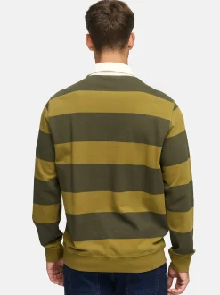 Indicode Herren Langarmshirt - INDinaro in grün mehrfarbig
