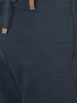 Indicode Herren Leinenhose - IDIves in blau