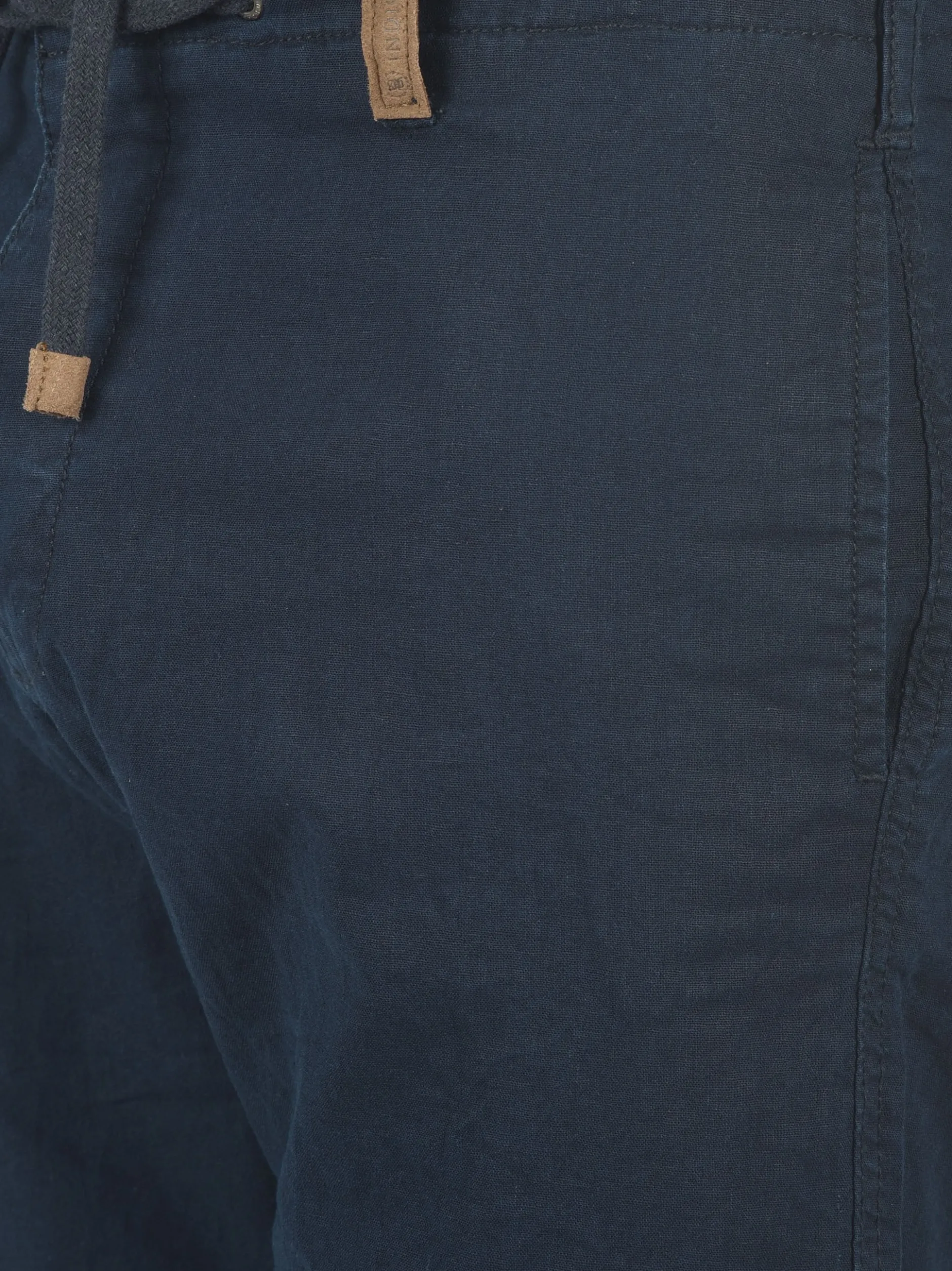 Indicode Herren Leinenhose - IDIves in blau
