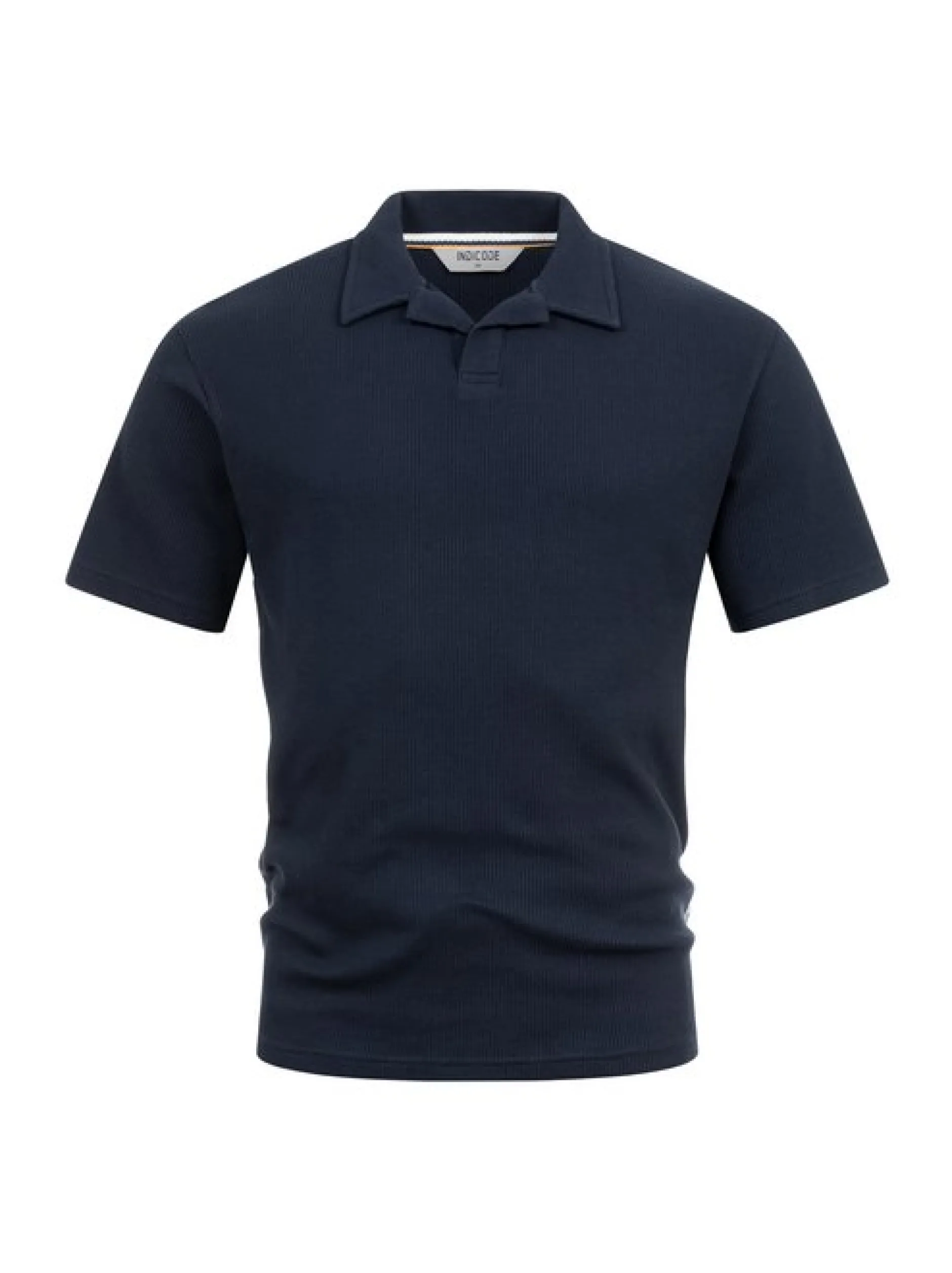 Indicode Herren Poloshirt - INBimmer in blau