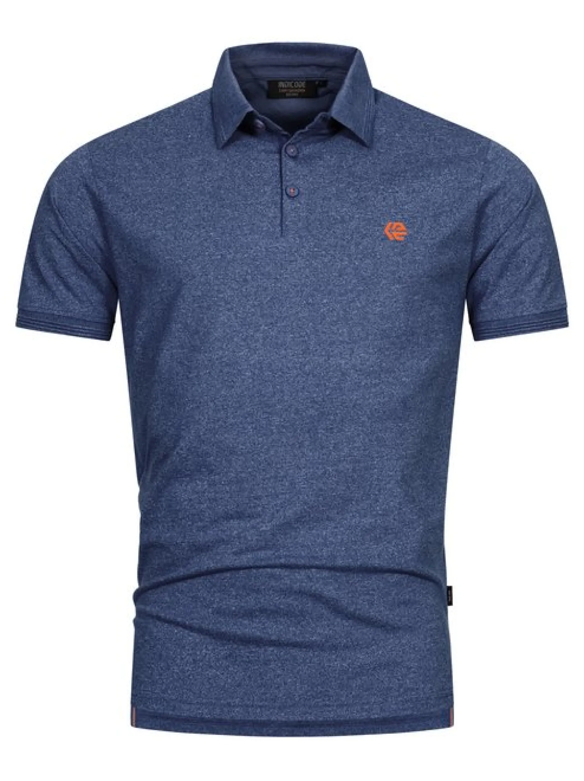 Indicode Herren Poloshirt - INTorrance in blau