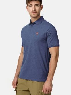 Indicode Herren Poloshirt - INTorrance in blau