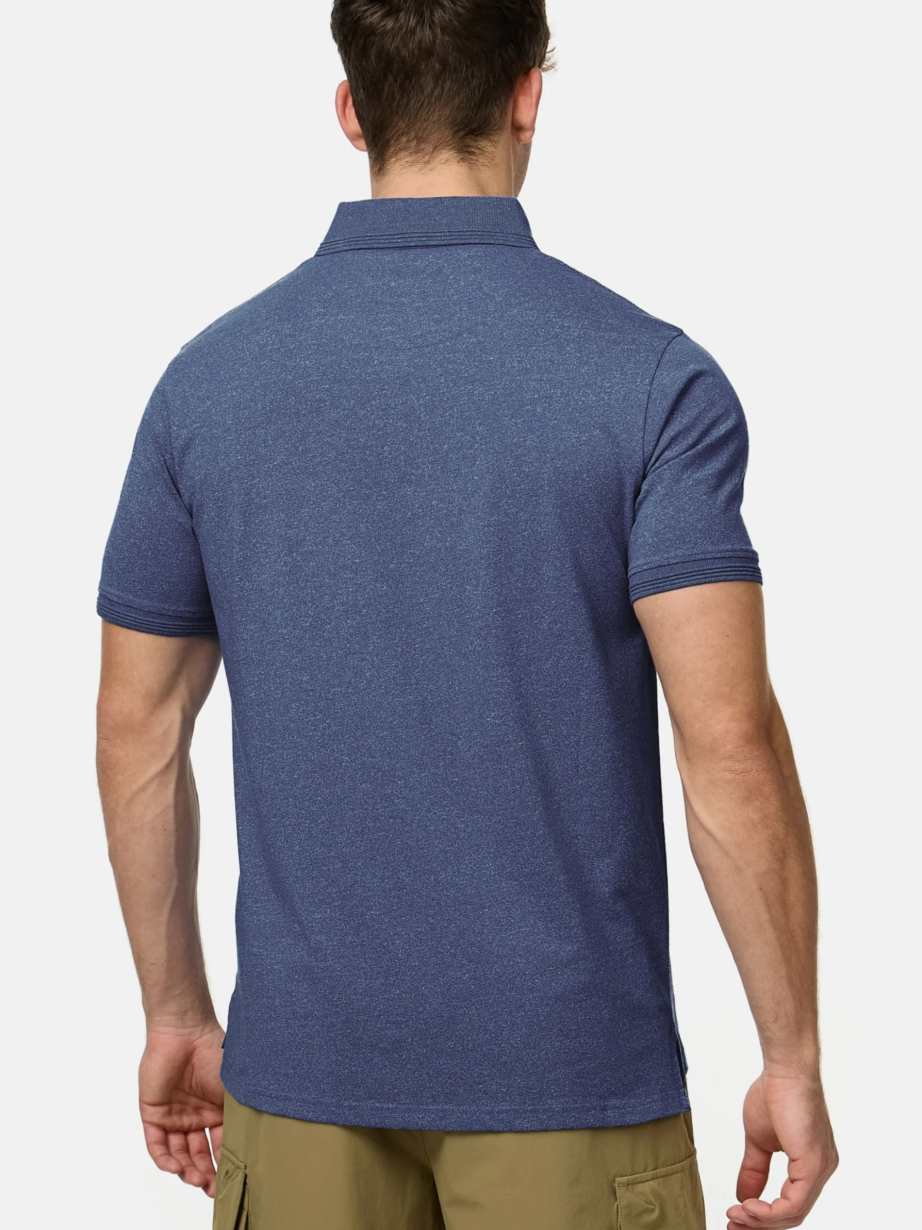 Indicode Herren Poloshirt - INTorrance in blau