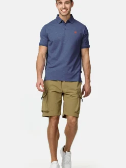 Indicode Herren Poloshirt - INTorrance in blau