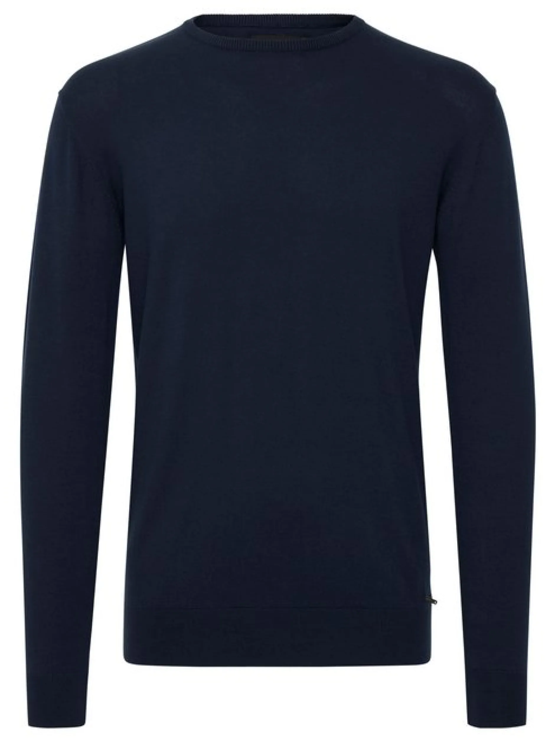Indicode Herren Rundhalspullover - IDBadan in marine