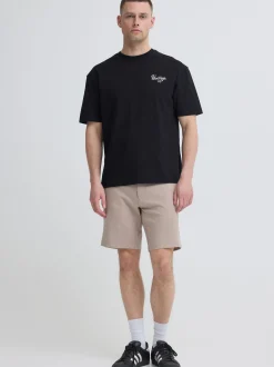 Indicode Herren Rundhalsshirt - IDBrybell in schwarz