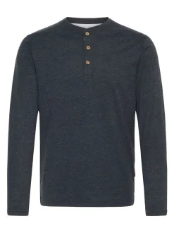 Indicode Herren Rundhalsshirt - IDGifford in blau