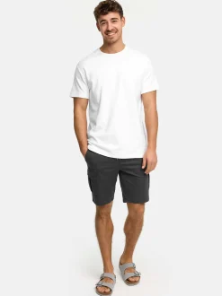 Indicode Herren Shorts Cargo - INNezzo Cargo Shorts in anthrazit