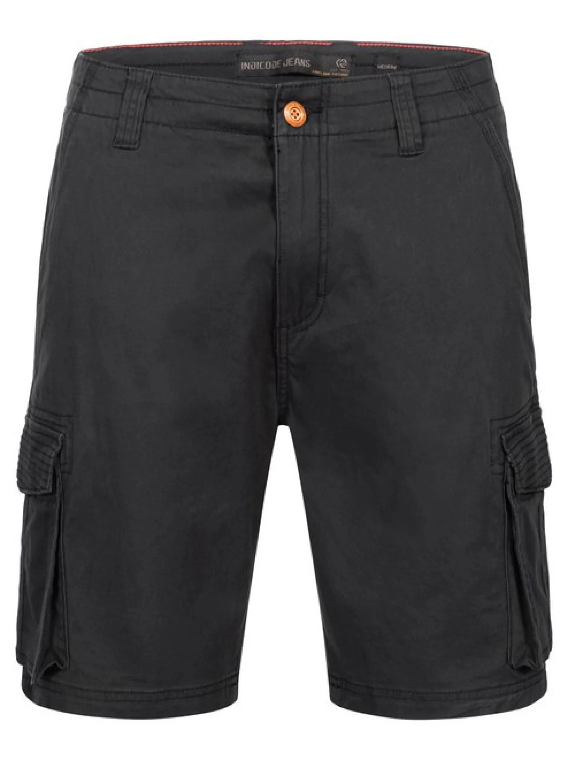 Indicode Herren Shorts Cargo - INSolupe in schwarz
