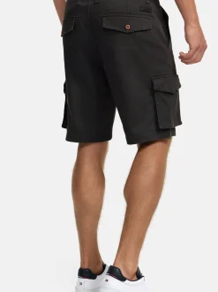 Indicode Herren Shorts Cargo - INSolupe in schwarz