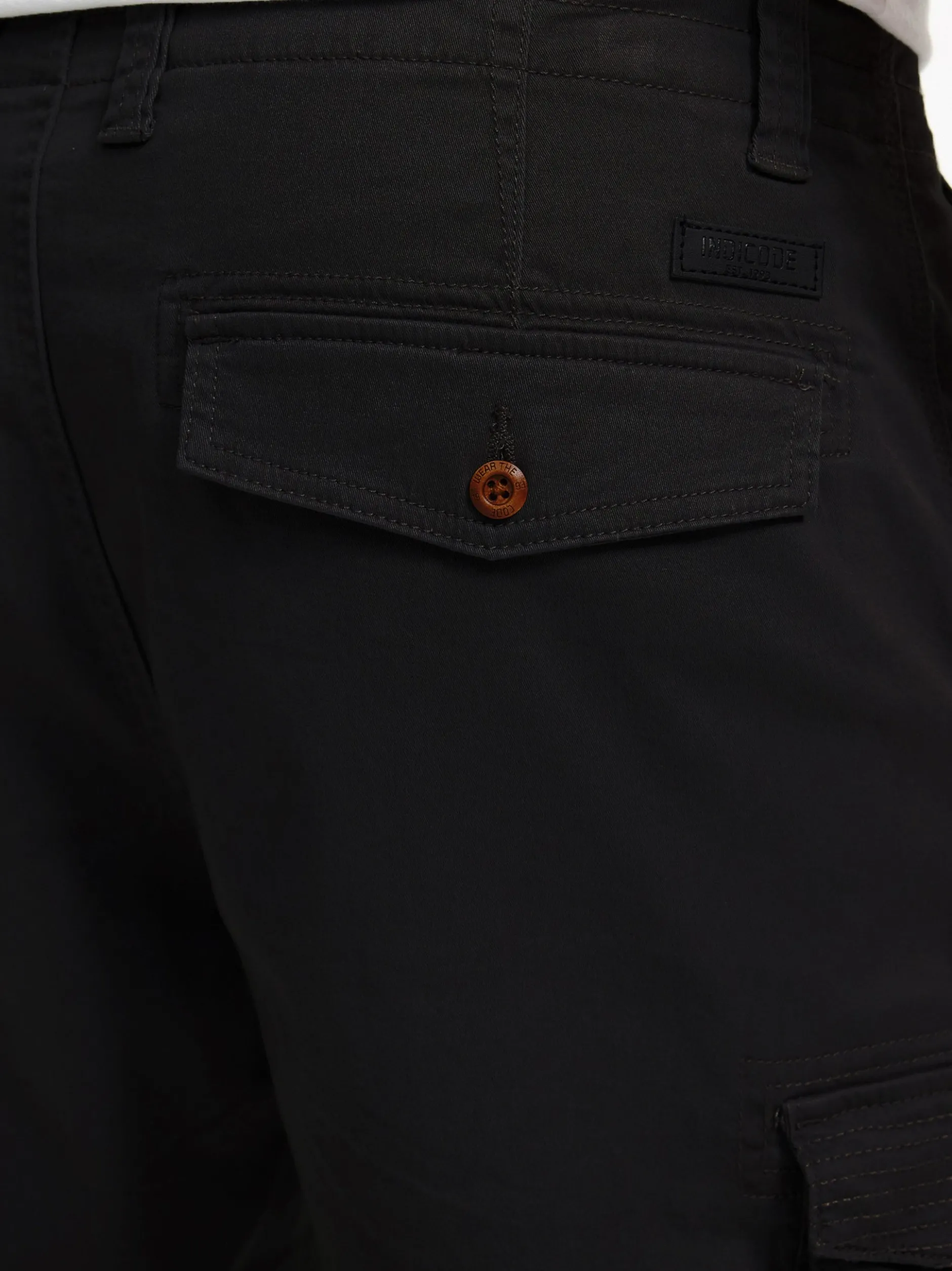 Indicode Herren Shorts Cargo - INSolupe in schwarz