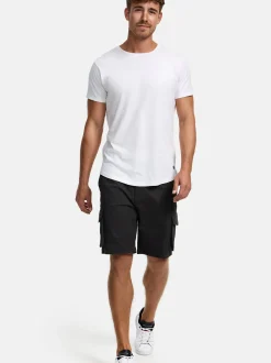 Indicode Herren Shorts Cargo - INSolupe in schwarz