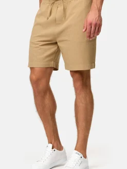 Indicode Herren Shorts Chino - INMargera in beige sand