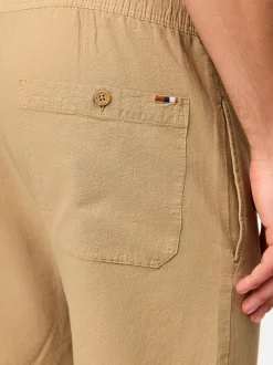 Indicode Herren Shorts Chino - INMargera in beige sand