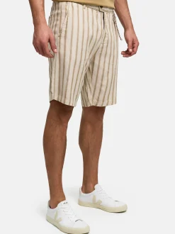 Indicode Herren Shorts Chino - INMonetti in beige mehrfarbig
