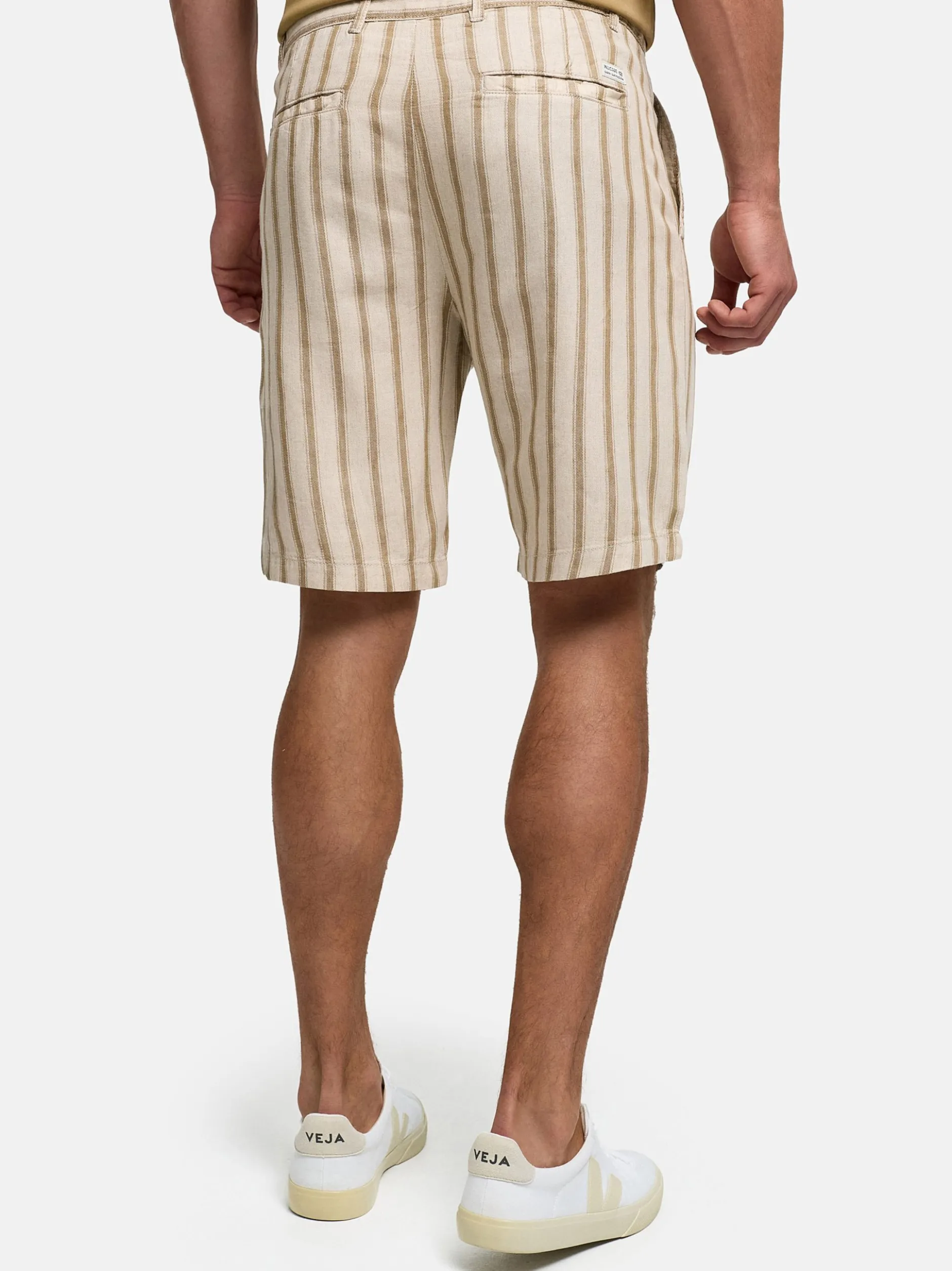 Indicode Herren Shorts Chino - INMonetti in beige mehrfarbig