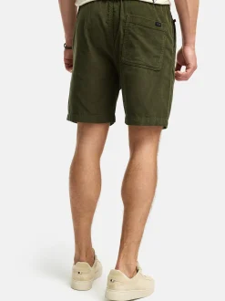 Indicode Herren Shorts Chino - INPolle in khaki