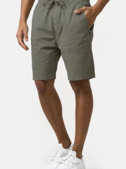Indicode Herren Shorts Chino - Kelowna in beige grün